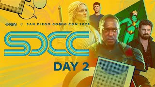 IGN at San Diego ComicCon 2024  Day 2  Marvel Hall H MCU Batman Caped Crusader LotR amp More [upl. by Schaaff]