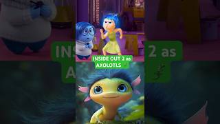 INSIDE OUT 2 as AXOLOTLS 🦎 All Characters [upl. by Chloe588]