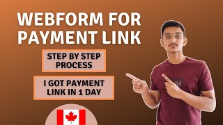 How to fill Webform for Passport Submission  Process after getting PPR  Canada Study Visa [upl. by Sacksen]