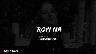 Royi na Song Slowed and reverb [upl. by Raffo]