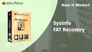 How to Recover Corrupted Data from FATFAT16FAT32 on Windows With SysInfo Fat Recovery Software [upl. by Aicitan]