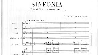 G Rossini  Maometto II  Sinfonia   1820 [upl. by Nilyaj367]