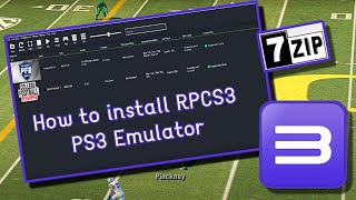 How to install amp setup RPCS3 The PlayStation 3 Emulator step by step guide PS3Emulator [upl. by Annerahs772]