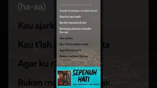 Lirik Lagu Sepenuh Hati  Rony Parulian Andi Rianto shorts [upl. by Adrell847]