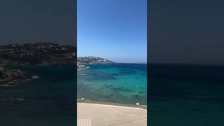 View from paradise greece greekislandtravel mykonos travel europe europeantravel nature [upl. by Luahs]