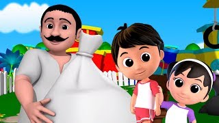 Dhobi Aaya Dhobi Aaya  Nursery Rhymes Hindi  धोबी आया धोबी आया  Hindi Rhymes  iWiz Kids India [upl. by Suicul]