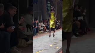 Stunning anokyai versace mfw fashionweek runway [upl. by Aitetel]