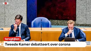 TERUGKIJKEN Coronadebat in Tweede Kamer [upl. by Gal568]