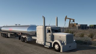 ExxonMobil Diesel Delivery Rezbuilt Peterbuilt AMERICAN TRUCK SIMULATOR 2024 [upl. by Ybroc586]