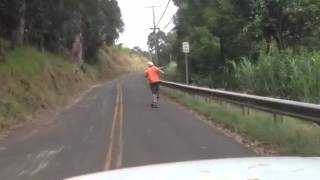 Olinda skate Maui Hawaii [upl. by Blackburn984]