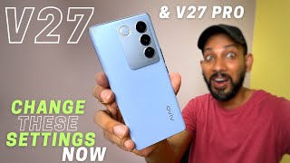 Vivo V27  V27 Pro Hidden Tips and Tricks 🔥 Change this useful settings on your Vivo smartphone 🙌 [upl. by Publias]