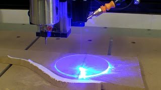 Trying to Cut Glass With Laser  25w Blue Module [upl. by Jabe938]