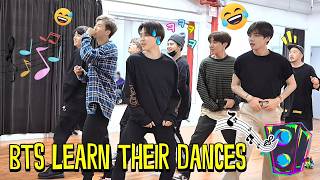 Lets See How BTS Learn Their Dances [upl. by Haisa170]