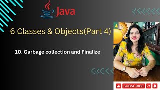 Lec 6Part 4  Garbage Collection  Finalize Method  Java [upl. by Skipton]