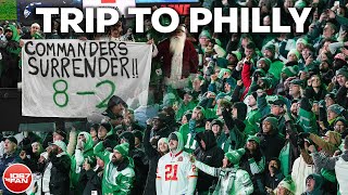 Recapping Our Trip to Philly for Commanders vs Eagles  Grant amp Danny [upl. by Airotnahs]