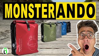 Monsterando 3in1 Drybag TEST  Fahrradtasche amp Rucksack [upl. by Eirrol]