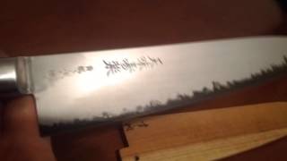 Hiromoto AS 240mm Gyuto Overview [upl. by Rayle]