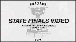 Elizabethton High School 2023 State Championship Finals [upl. by Serolod]