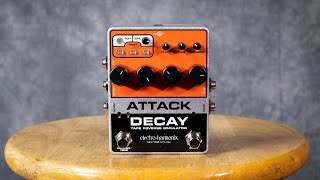 EHX Attack Decay Demo  Auto Swell amp Reverse Effects for Miles [upl. by Ayaladnot536]