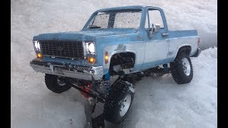 RC4WD K5 Blazer on Axial Scx10  Build Part1 [upl. by Itisahc]