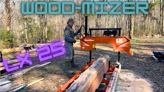 WoodMizer LX25 Sawmill… YES [upl. by Tatum]