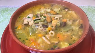 Minestrone invernale con Funghi e Zucca [upl. by Corina]