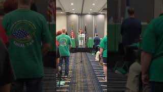 Yunuén Ávila Singing the National Anthem for Union AFSCME Council 5s 20th Year Anniversary 092624 [upl. by Dewayne]