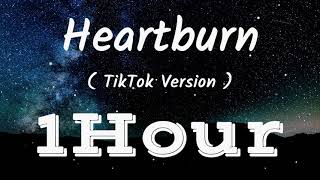 Wafia  Heartburn   Lyrics    1Hour   Loop    TikTok Version   Slowed Song [upl. by Sternlight]