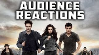 The Twilight Saga Marathon SPOILERS  Audience Reactions  November 15 2012 [upl. by Filia218]