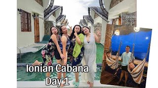 Ionian Cabana Day 1  Calatagan Batangas [upl. by Eeima438]