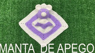 PASO A PASO PARA TEJER MANTA PARA BEBE A CROCHET [upl. by Regor]