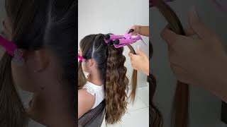 Penteado feito com Triondas [upl. by Tillford]