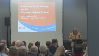 Local officials and residents gathered to discuss Highway Expansion Project [upl. by Eilujna]