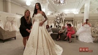 Wedding Dress Tips  Timeless Satin Ball Gown  Say Yes to the Dress [upl. by O'Gowan]