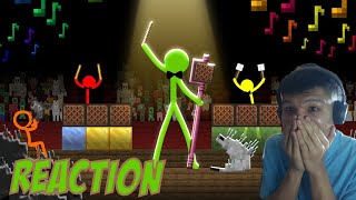 Note Block Concert  Animation vs Minecraft Shorts Ep 35  REACTION [upl. by Laurentium]