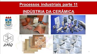 Cerâmicas  Processos industriais parte 11 [upl. by Eenar117]