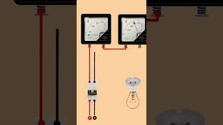 electrical trendingameter ⚡ voltmeter connection manoj electric work Telugu [upl. by Noman]