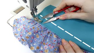 5 Sewing methods for perfectly finishing fabric edges [upl. by Bainter]