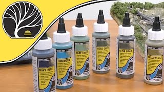 How to Use Water Tints  Woodland Scenics  Model Scenery [upl. by Ibrahim]