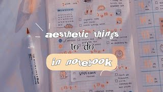 aesthetic things to do in notebook ✨🌻 aestheticnotes [upl. by Monte760]