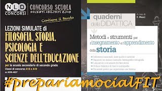 TESTI CONCORSO E LIBRI INTERESSANTI prepariamocialFIT [upl. by Enyawal]