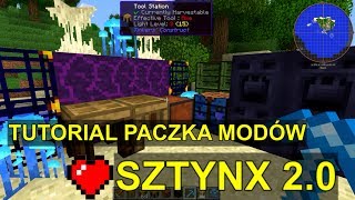 PACZKA MODÓW SZTYNX 20 1710 PORADNIK JAK ZAINSTALOWAĆ MINECRAFT [upl. by Blount391]