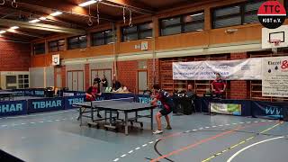 Tischtennis REGIONALLIGA SÜD  TTC Kist vs SV DJK Eggolsheim [upl. by Emma]