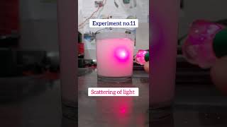 quotExploring the Spectrum A Captivating Experiment on Light ScatteringquotExperiment no11 [upl. by Jolie]