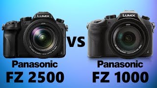 Panasonic FZ2500 vs Panasonic FZ1000 [upl. by Cyrus]