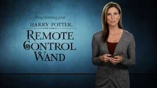 Noble Collections Harry Potter Remote Control Wand  Programming Video [upl. by Dearman]