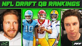 2024 NFL Draft QB Rankings  NFL Stock Exchange [upl. by Adnorat525]