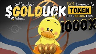 💸 GOLDEN DUCK 💸  Un projet à fort potentiel a dêtre parmi les top Crypto en 2021 GOLDUCK [upl. by Jeanna]