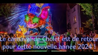 Bandeannonce  Carnaval de Cholet 2024 [upl. by Sualakcin667]