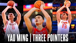 Yao Ming Three Pointer Compilation ᴴᴰ [upl. by Helbonna]